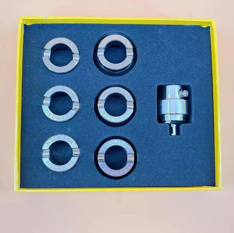 W5538 Waterproof Watch Caseback Opener Alloy Die Chuck Set Works with 5700 Opener Closer Tool