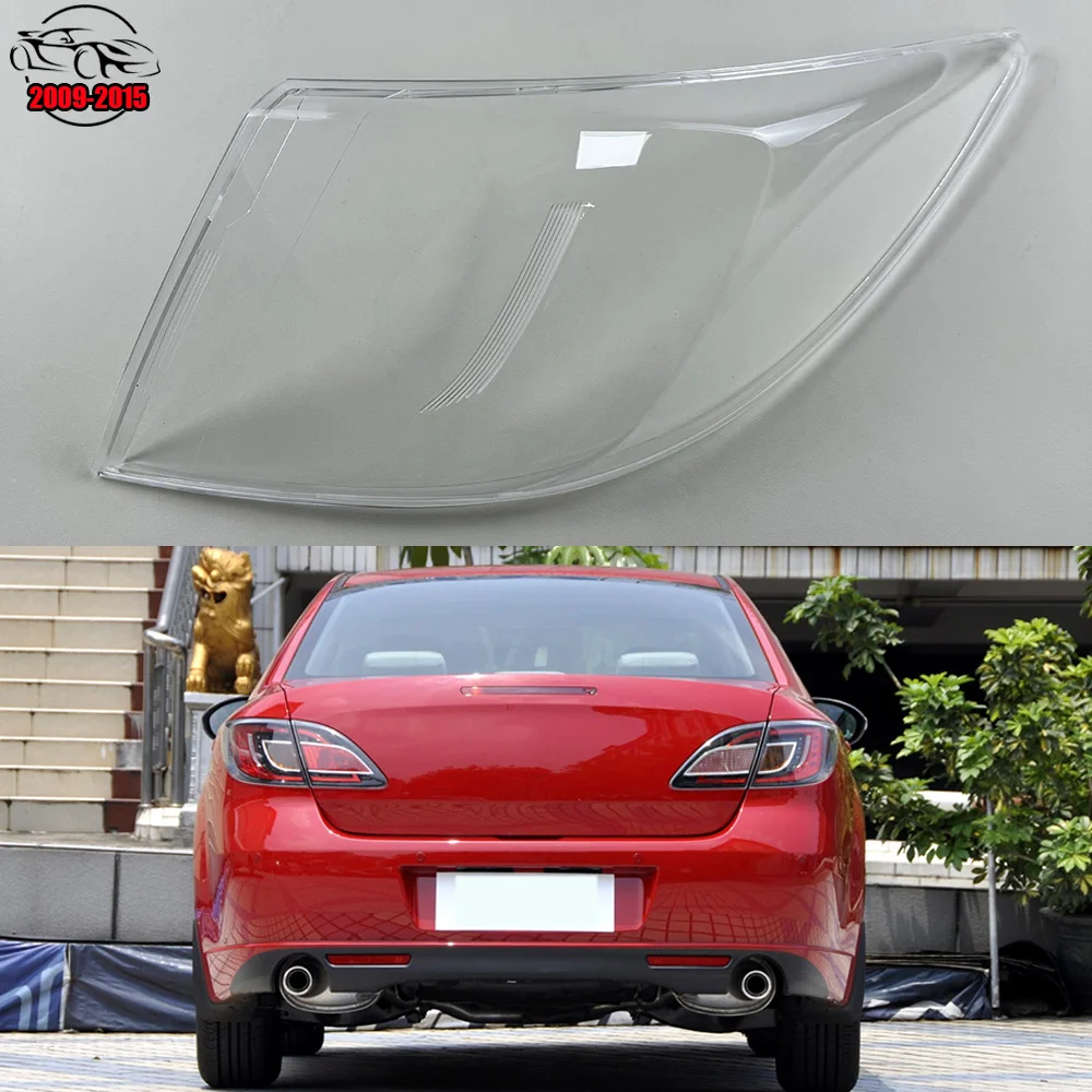 

For Mazda 6 2009-2015 Car Rear Taillight Shell Brake Lights Shell Replace Auto Rear Shell Cover Lampshade
