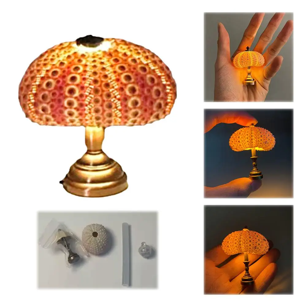 Diy Sea Urchin Night Light -sea Urchin Night Lamp Funny Beach Themed Night Light For Desktop Ornament L5d1