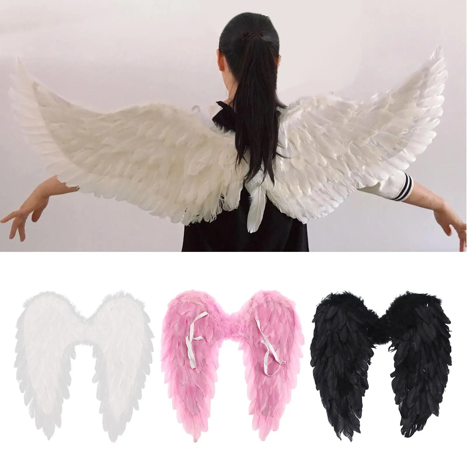 Angel Wing Bimbo Ala Disfraces Ángel Niños para niños Niñas Accesorios