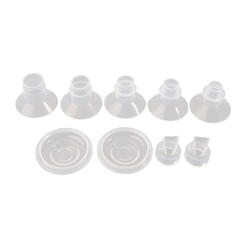 F1CB Flange Inserts for Wearable Breast with Silicone Diaphragm & DuckbillValve