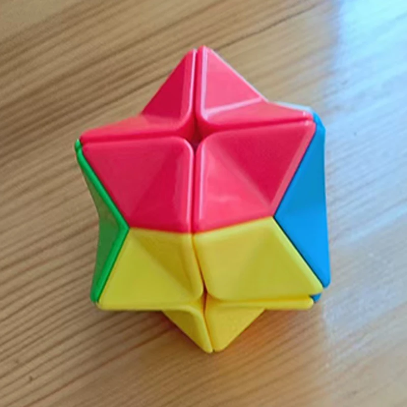 مضلع سرعة مكعب 2X2X2 ألغاز دعابة الدماغ للبالغين والأطفال ألعاب تعليمية اختبار الذكاء متعة التحدي Cubo Mágico Zauberwurfel