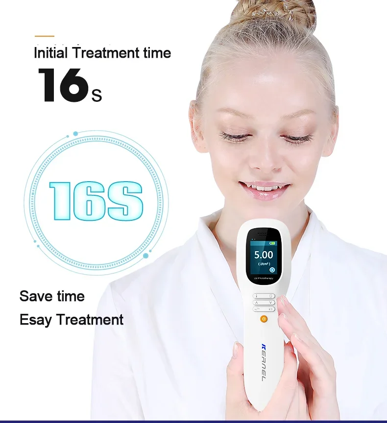 Kernel 308nm Device 5000H Home Vitiligo Psoriasis Lamp Ultraviolet Excimer System For Skin Disorder Treatment