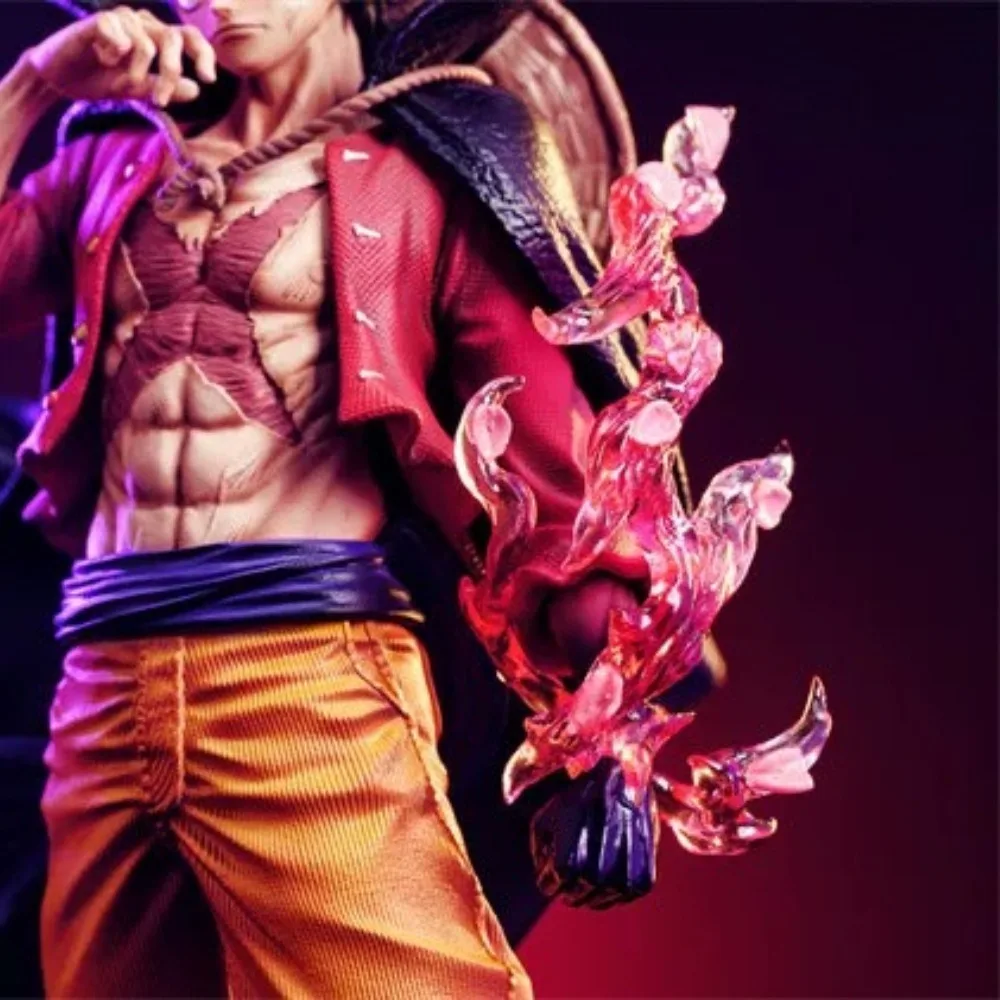 17cm Anime One Piece Figure Luffy Gear 5 Sun God Nika Figurine Statue Model PVC Collection Desktop Action Figure Toy Kid Gifts - view 4