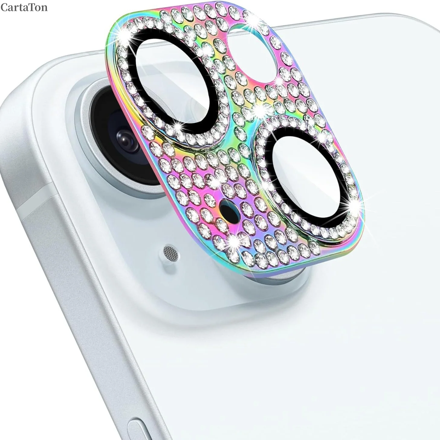 Glitter Diamond Kamera Objektivs chutz Hülle Abdeckung für iPhone 15 14 11 12 16 13 Pro Max Plus 12 13 Mini-Schutz Telefon Zubehör