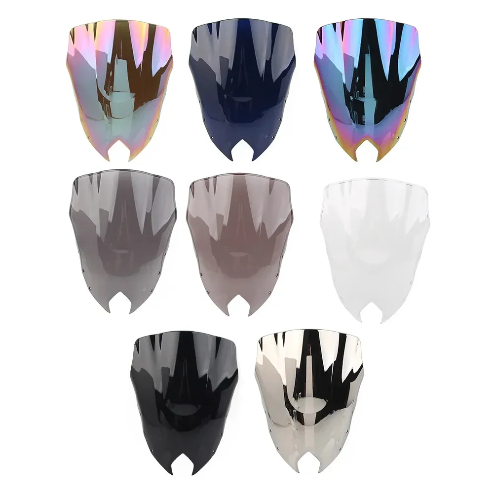 

Для YAMAHA FZ6R FZ-6R 2009-2015 мотоциклетный двойной пузырьковый дефлектор лобового стекла, защита ветрового стекла 2010 2011 2012 2013 2014