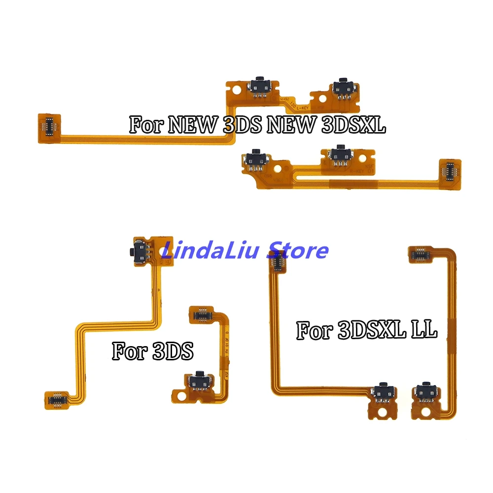 20Sets For 3DS 3DSXL NEW 3DS /NEW 3DSXL L R Button Switch Ribbon LR Left Right Button MicroSwitch Ribbon Cable