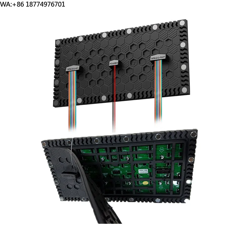 

Jilian P1.25 P1.53 P1.83 P2.5 Soft Module Circular LED Screen P3 P4 Arc-Shaped Face Screen SMD Package