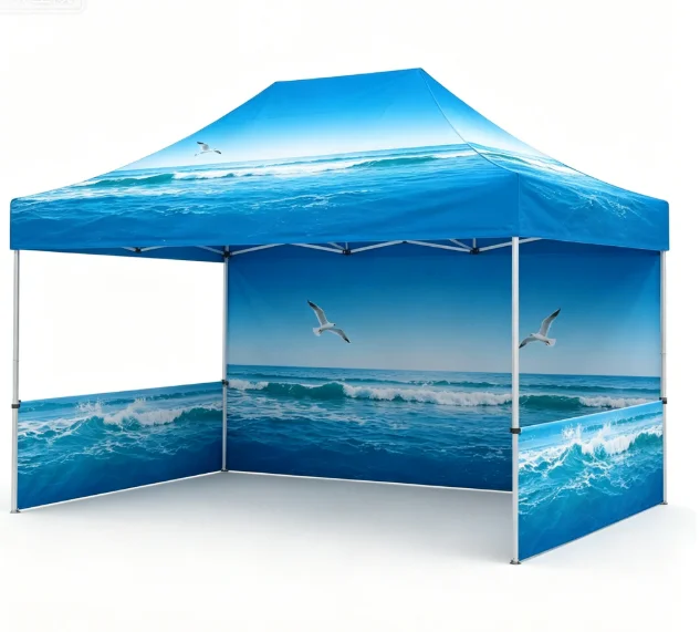 rj-Commercial Grade Folding Tent 10x10FT 10x20FT for Trade Show Booth Setup%