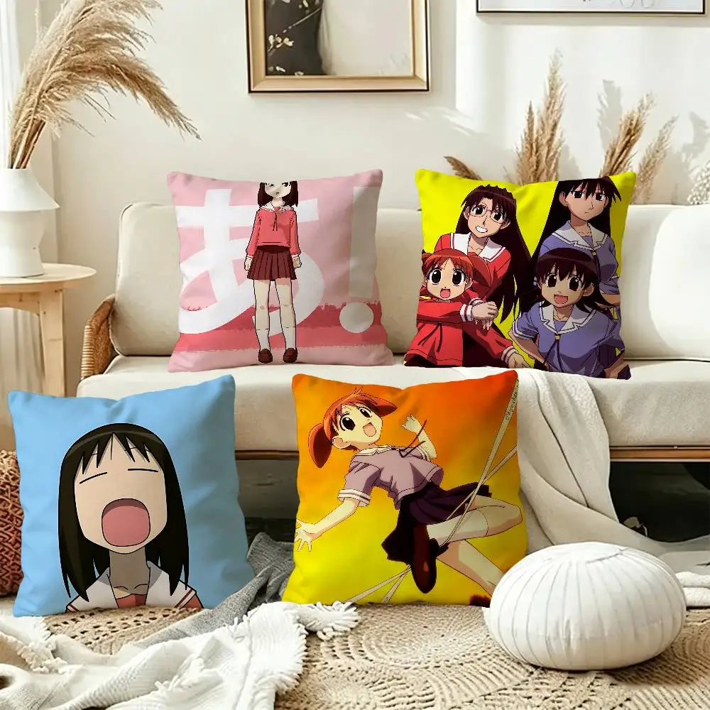 Azumanga Daioh Osaka Ayumu Cushion Cover Inches Farmhouse Decor Home Throw Pillow Covers for Couch Decorations