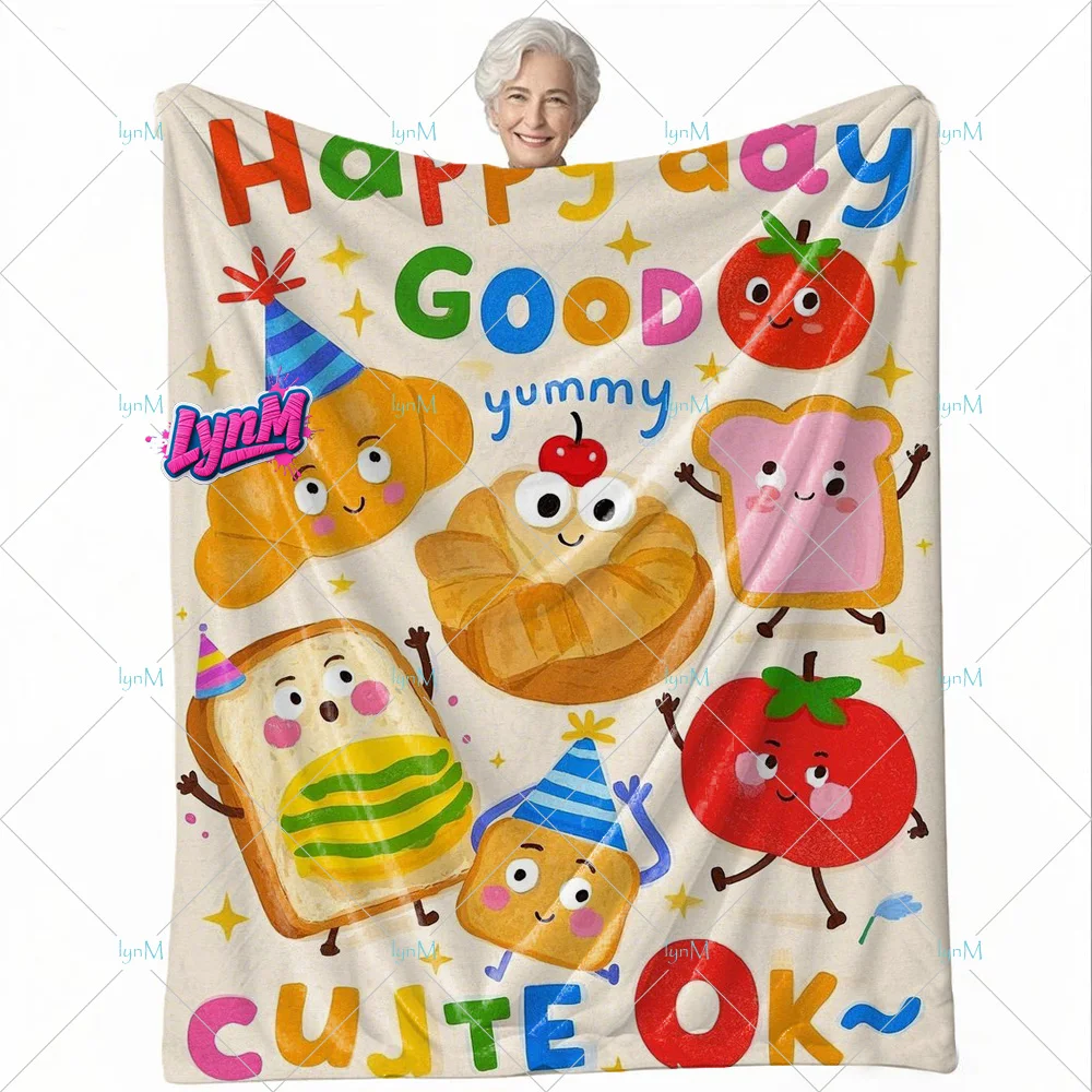 

Heavyweight Flannel | Festive Gift Selectio | Soft and delicate | Keep warm | Room Decor Blanket, Camping Stuff