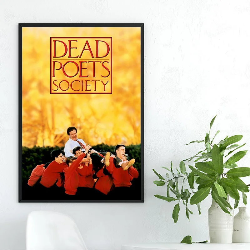 Movie Dead Poets Society Classic Movie Posters Vintage Room Home Bar Cafe Decor Nordic Home Decor