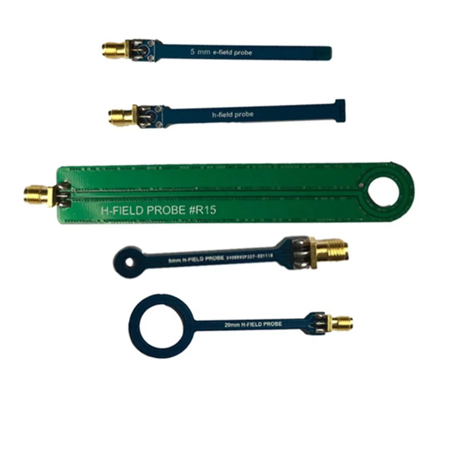 

5pcs Magnetic Field Antenna Probe SMA Male Thread Inner Hole SMA Female PCB Near-field Simple Magnetic Field Probe