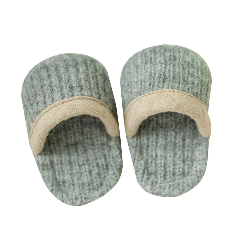 

Lovely Shoes Newborn Baby Photography Props Boy Girl Crochet Slippers Handmade Shoes Newborn Shower Present Lightweight