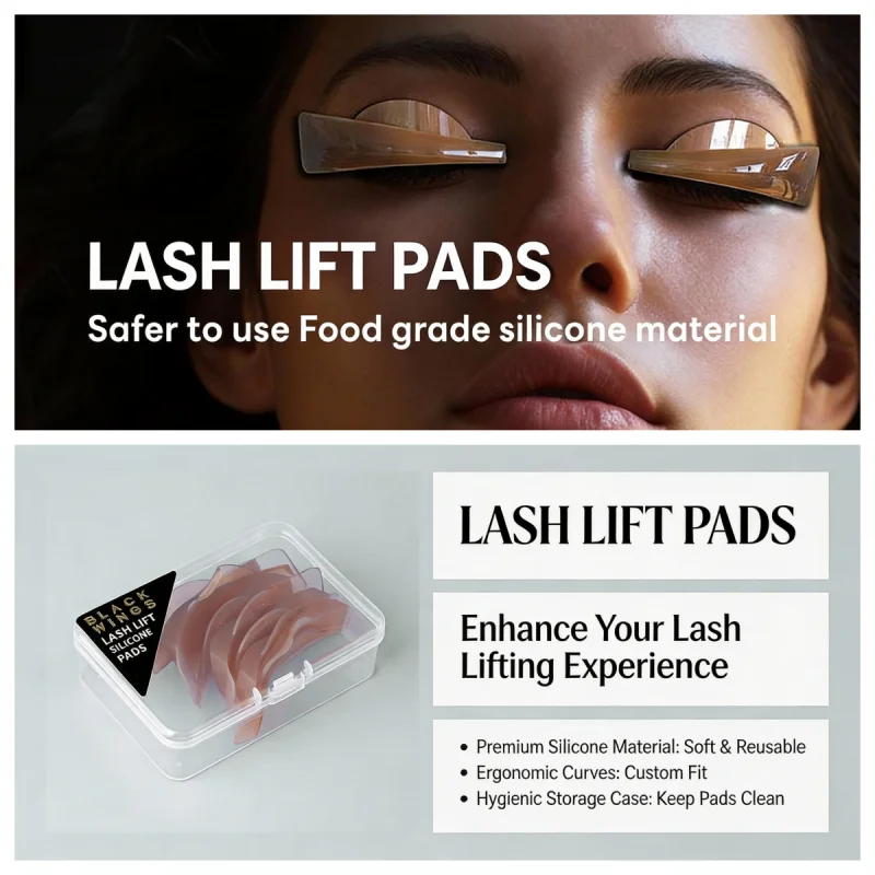 

5 пар, силиконовая Подушечка для завивки ресниц