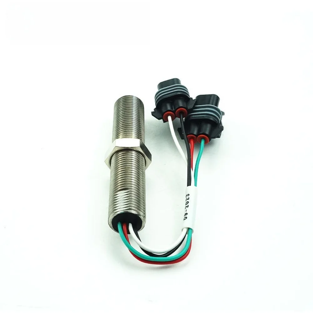 MSP6732 RPM Sensor for Generator Monitoring with Pre-Wired Weatherproof Cable Assembly and Standard Threaded Mounting Interface