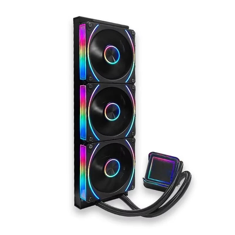 Aura Sync 360mm CPU Liquid Fan Cooling High Effect Q360-PB Water Cooling Cooler for Processors Aura Sync 360mm CPU