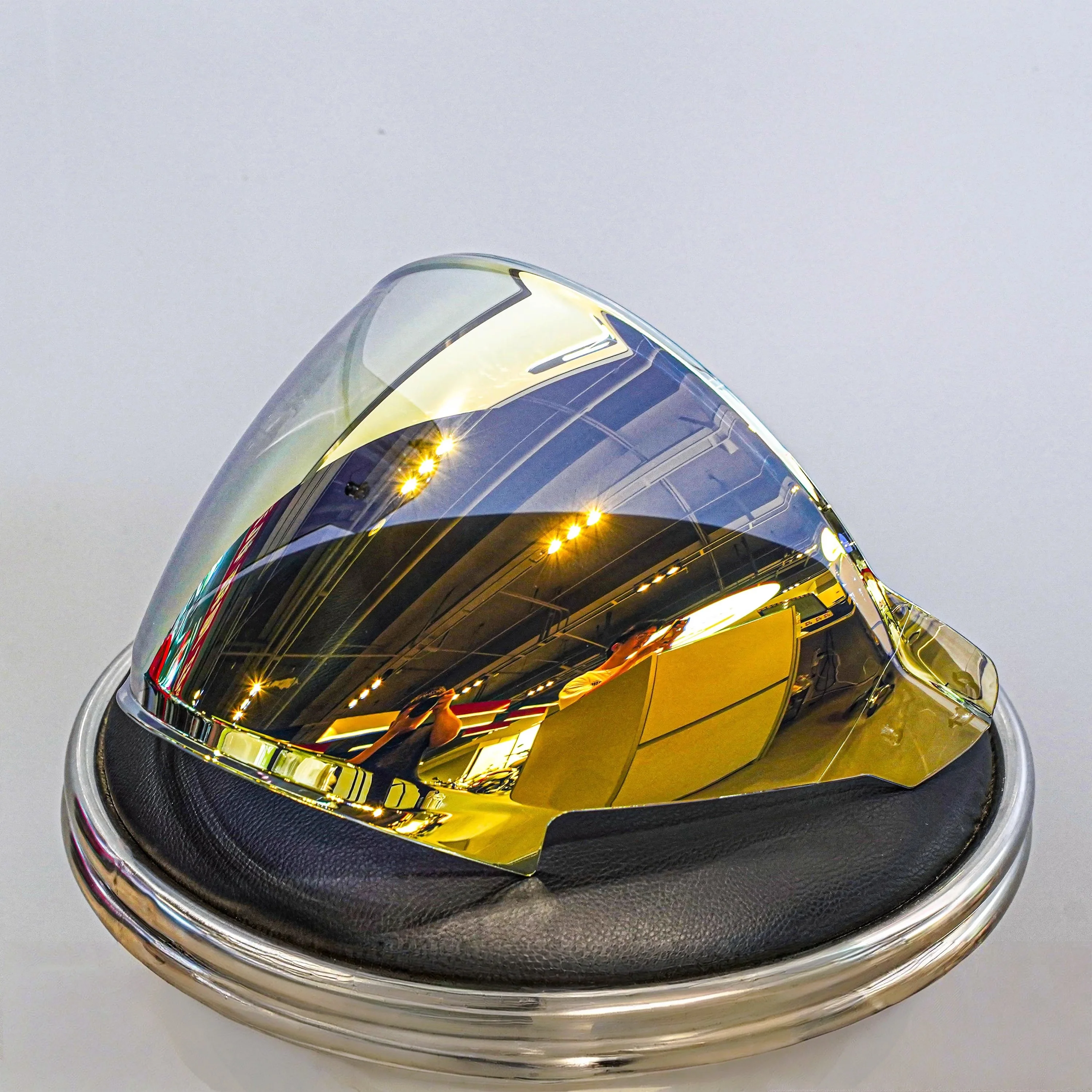 ل GSB S-278 خوذة العدسات الأصلي خوذة الملحقات مطلي واقية من الشمس أورورا اللون عالية الوضوح خوذة نظارات