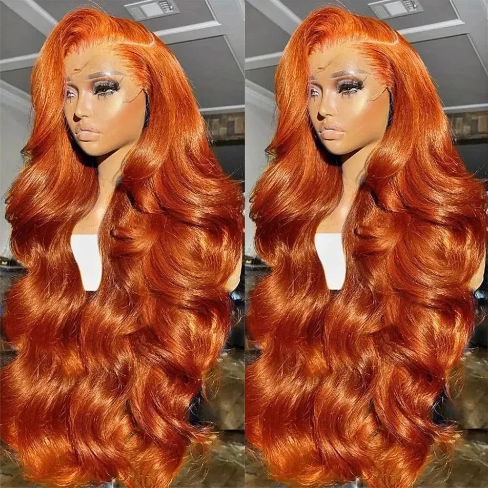 

Красновато-коричневый цвет, объемные волны, бесклеевые парики 13 × 6 HD, прозрачные парики на шнурке, плотность 300/400, парики из человеческих волос, предварительно выщипанные для женщин