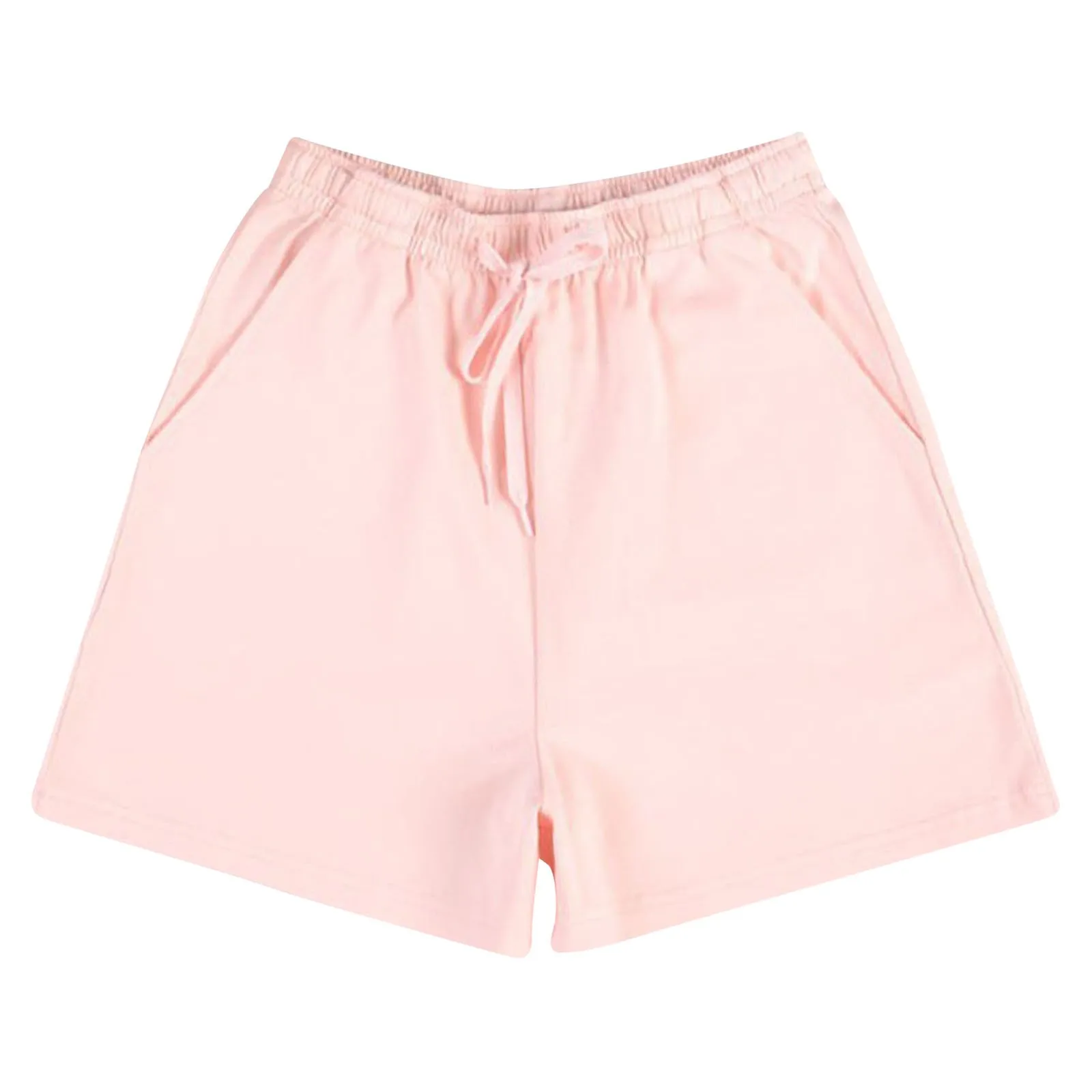 Летняя женская одежда, повседневные танцевальные шорты с высокой талией, хлопковые домашние мини-шорты, спортивные пляжные сексуальные однотонные короткие брюки с горячим низом