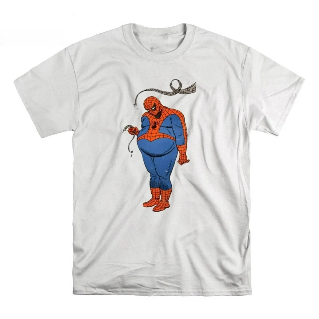 

Футболка Marvel «Человек-паук», футболка с изображением комиксов и супергероя, осенняя спортивная мужская футболка из чистого хлопка, детская футболка Y2k Woman