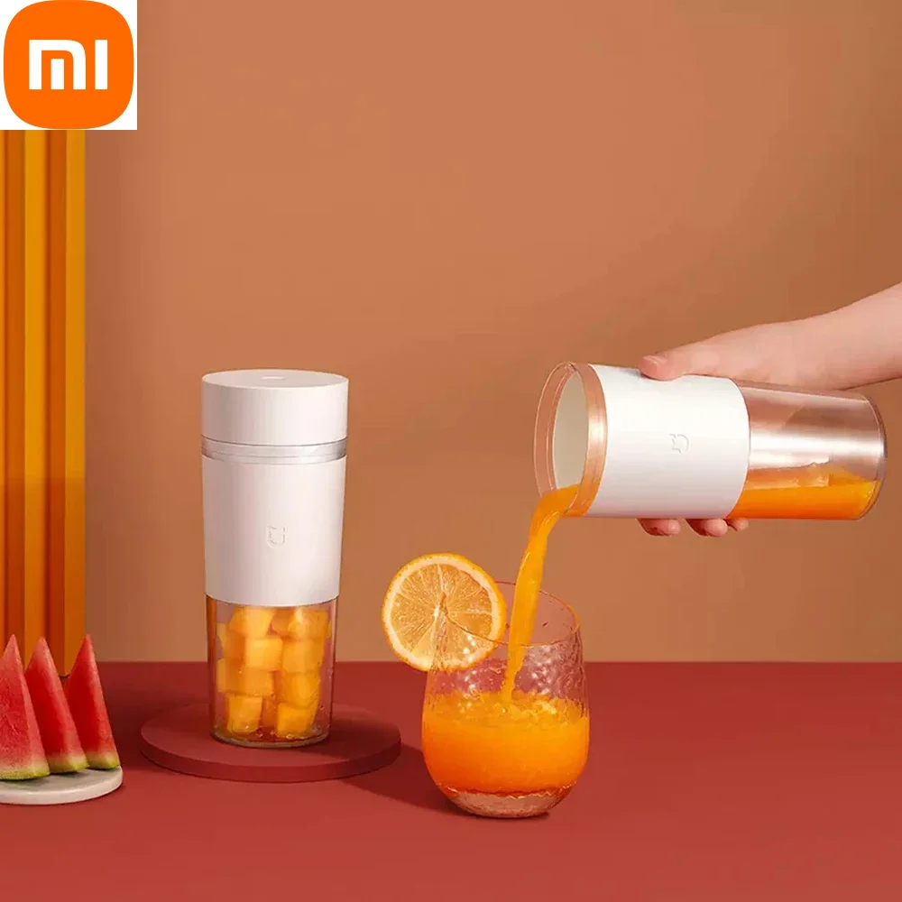 

XIAOMI MIJIA Mini Portable Blender Electric Fruit Juicer Machine Orange Juicer Kitchen Food Processor Maker Juice Extractor Home