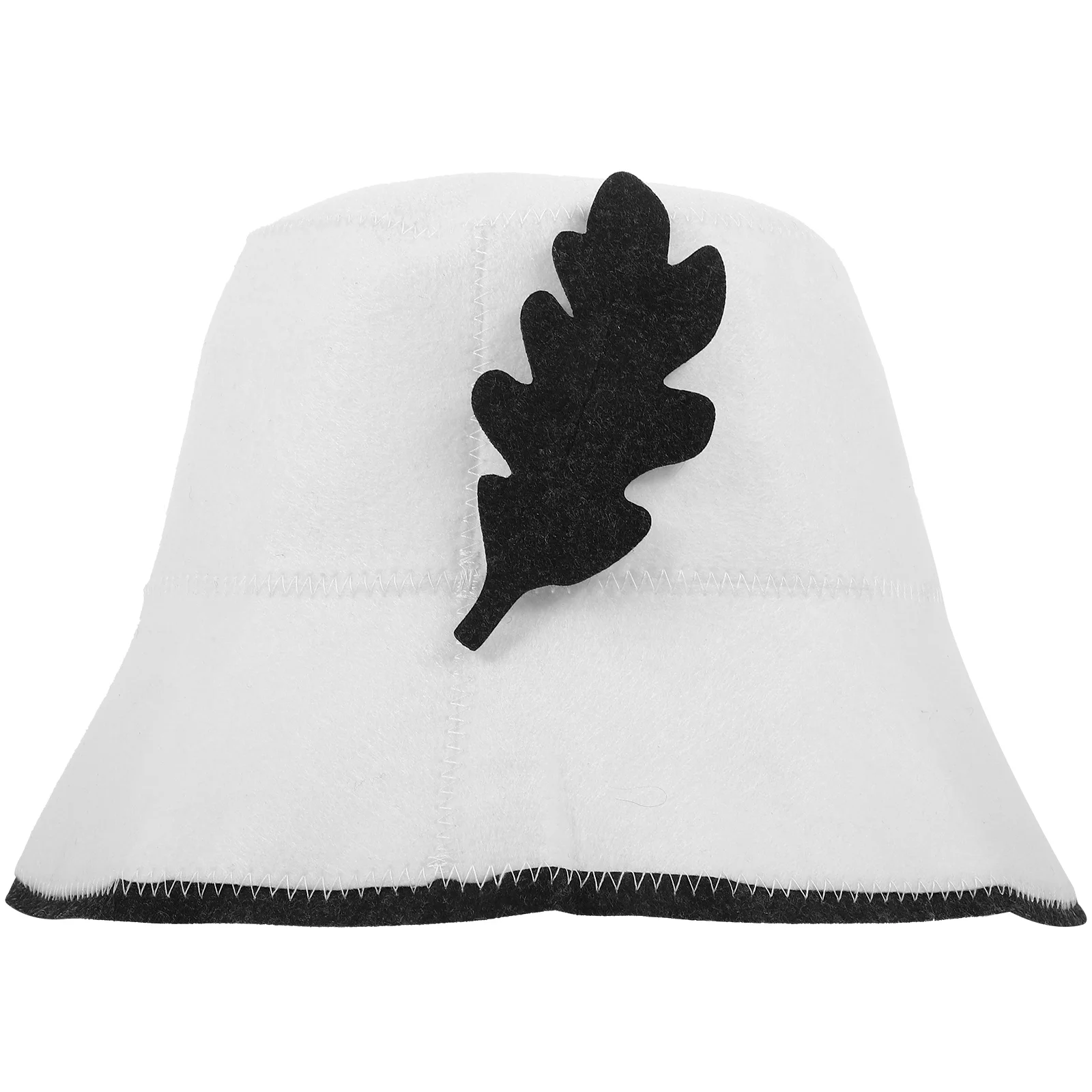 Felt Sauna Hat Fashion Hat for Sauna Water Absorption Sauna Hat Portable Supple Sauna Hat men shower cap