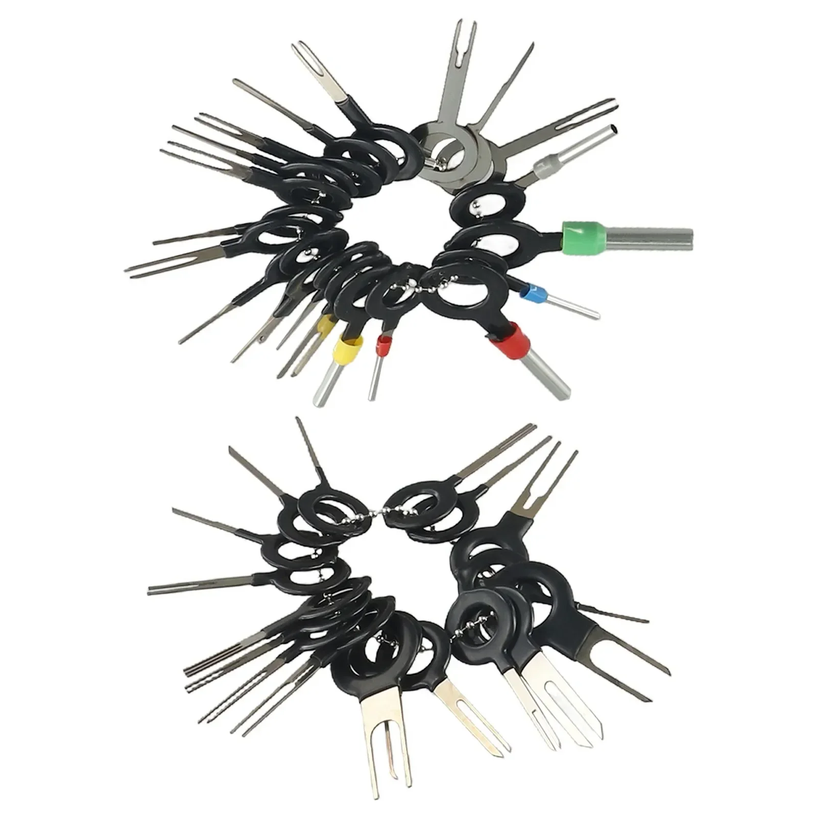 Removal Tools Wire Terminal Connector Disassembly Extractor Keys Mechanical Pin Plug Wiring 39pcs Auto Convenient