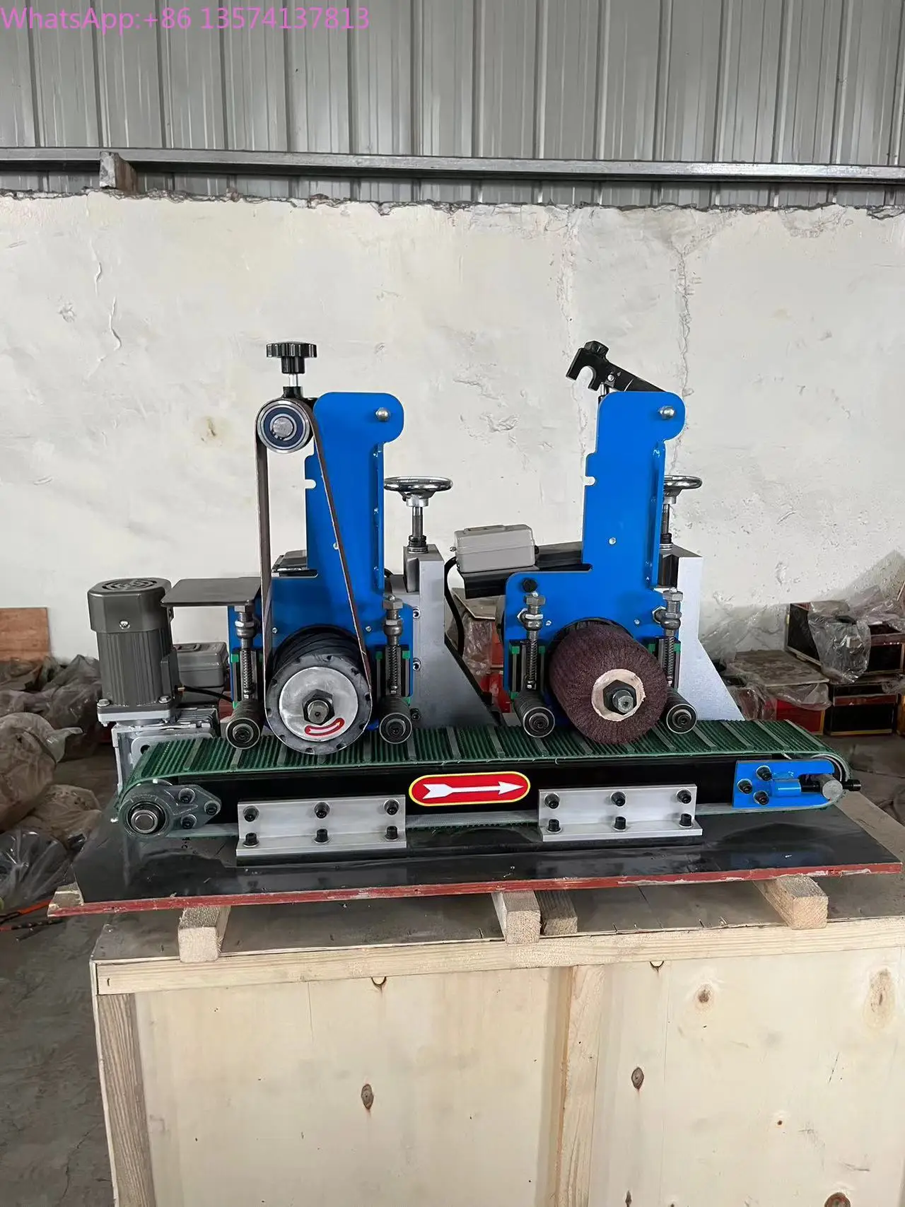 

Machinery Metal Aluminum Sheet Plate Deburring Polishing Grinding Buffing Machine Stainless Steel Sheet Polishing Machine