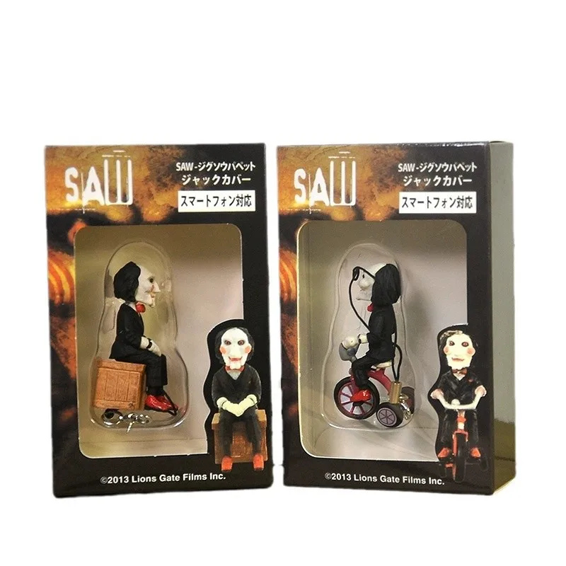 New Saw Billy Anime Q version Figure Sitting Posture Billy By Bike Action Figure Doll Decoration Toys Kids Gift