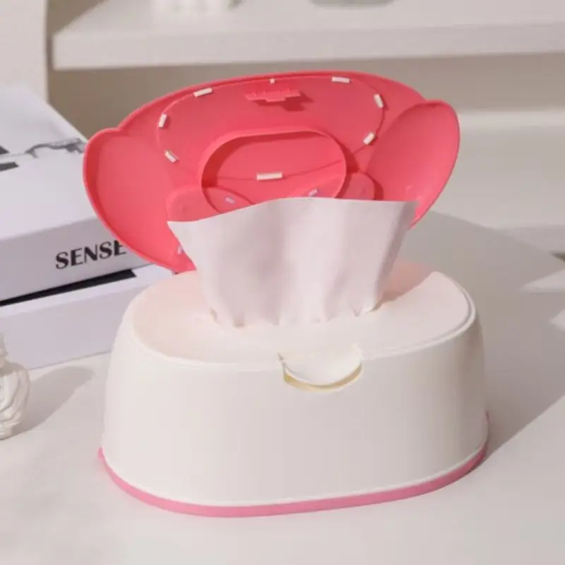 Hello Kitty My Melody Kuromi Tissue Box, Large Capacity Spring Tissue Holder, Decorative Storage Box for Desktop & Bedroom view 3