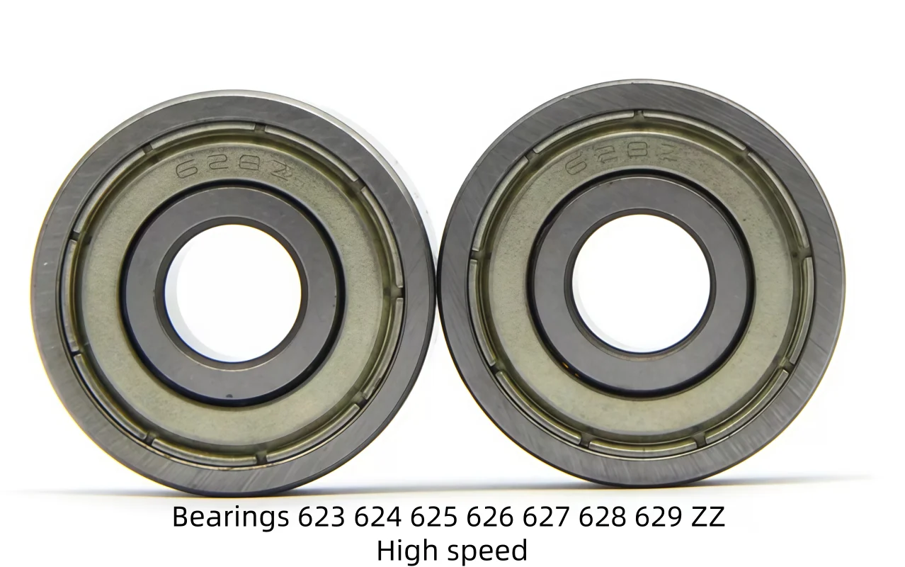 Bearings 623 624 625 626 627 629 ZZ RS High Speed Suitable for Toys, Machinery, Equipment, Household Appliances