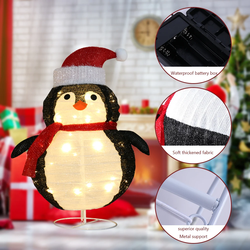 

Light Up Snowman Multi-Purpose Glowing Snowman Light Multi-Mode IP65 Waterproof Timing Dimmable for Outdoor Lawn Yard Xmas Decor