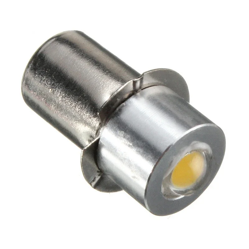 LED Light Flashlight Bulb For Interior Bike Torch Spot Lamp Bulb High Brightness P13.5S PR2 1W 90Lumen Warm/White DC3-18V/DC18V