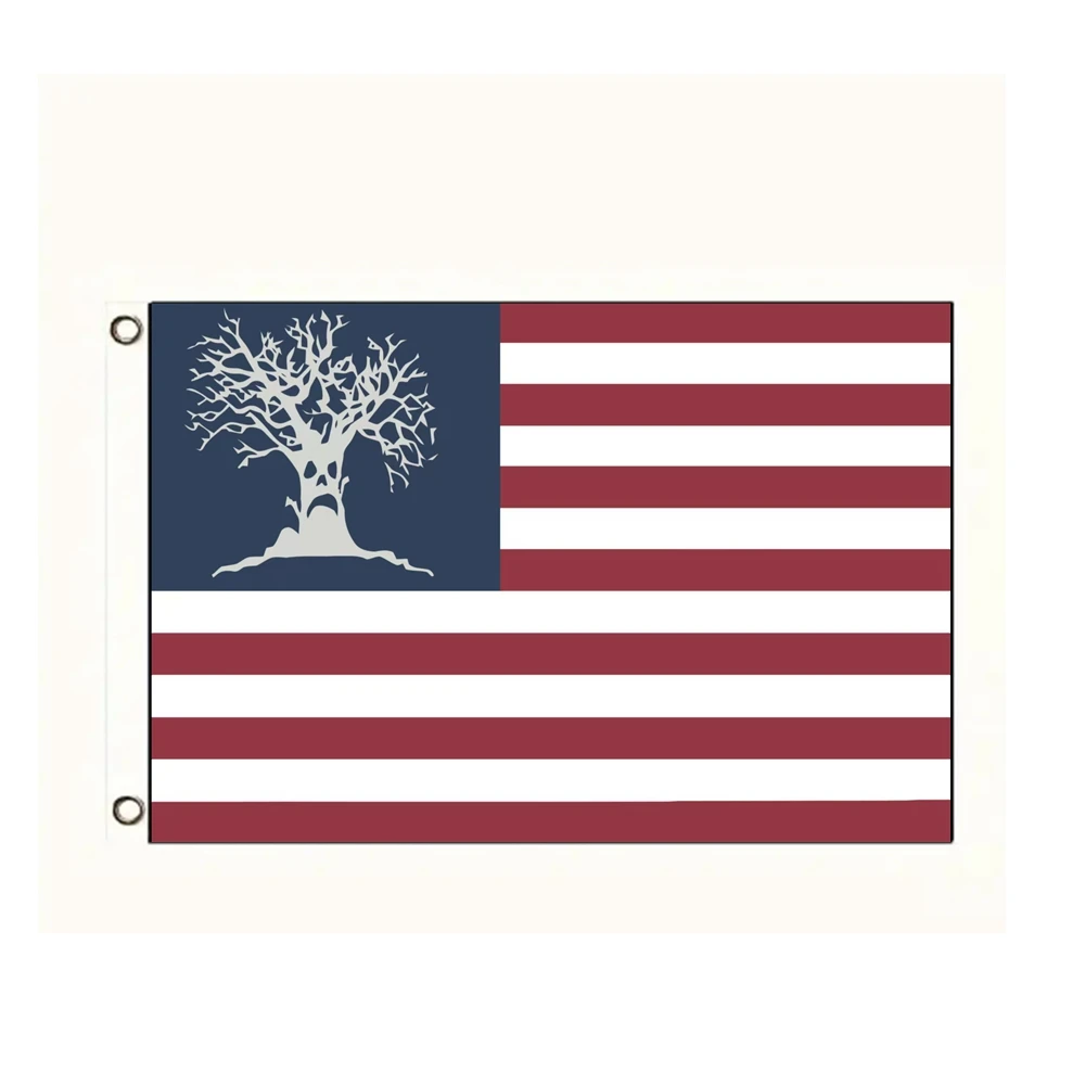 Sematary Haunted Mound Harold The Tree USA Flag Decor 90x150cm Modern With Metal Grommets