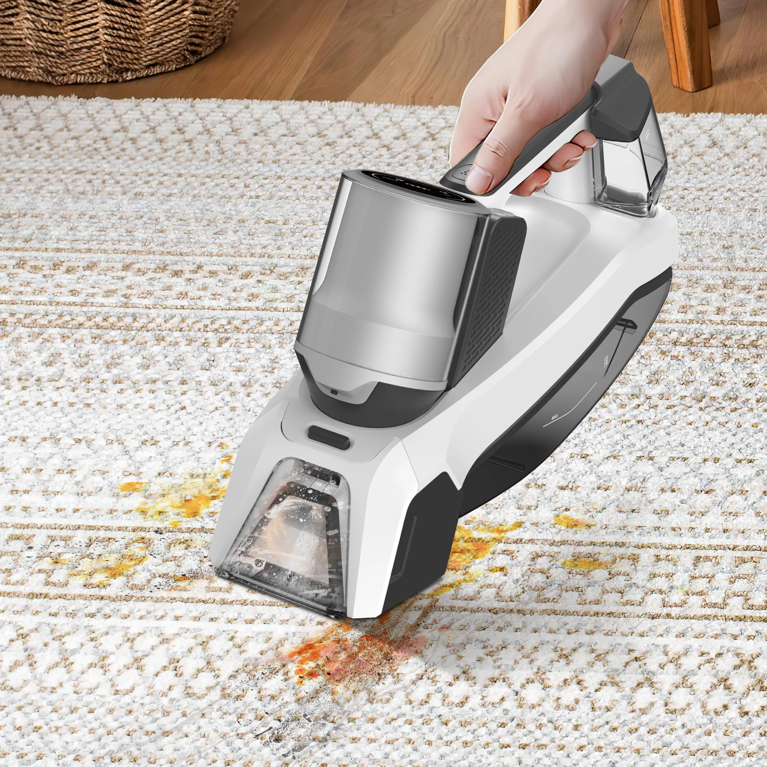 Portable Cordless Robot Sofa Carpet Cleaner Wet Dry Vacuum Machine Spot Spray for Outdoor Cleaning Sewing Washer Water Cleaning