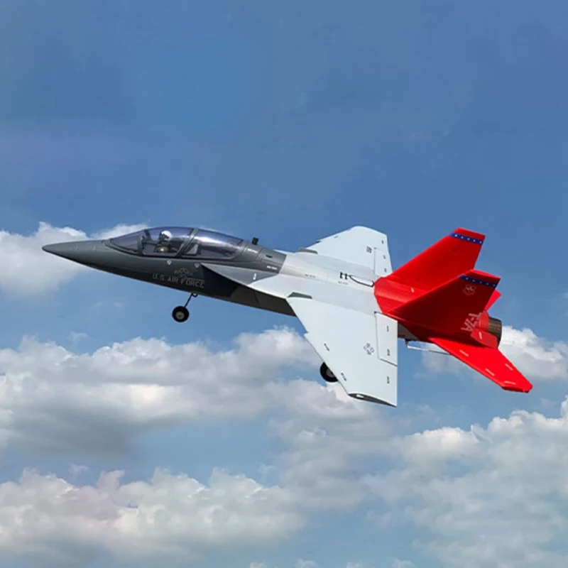 XFly Model T-7A Red Eagle Trainer Jet 64mm EDF Electric Ducted Fan RC Airplane KIT PNP version For Outdoor RC Hobby Enthusiasts