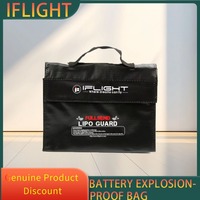 IFlight Fireproof Retardant RC LiPo Battery Pack Portable Explosion Proof Safety Bag 240X180X65mm for FPV Racing Drone