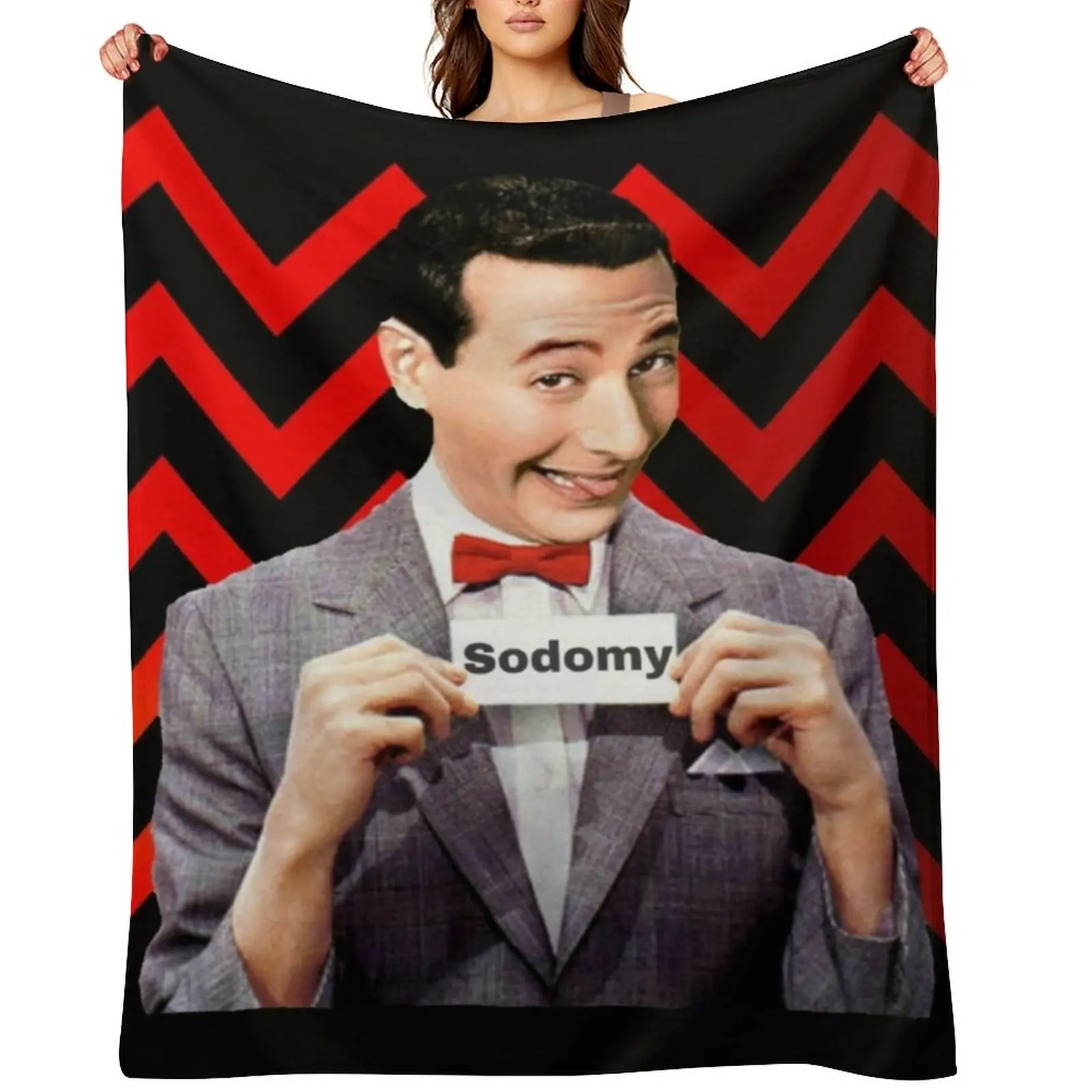 

Pee Wee Herman- Sodomy Throw Blanket Decorative Throw Kid'S decorative Blankets For Baby Blankets