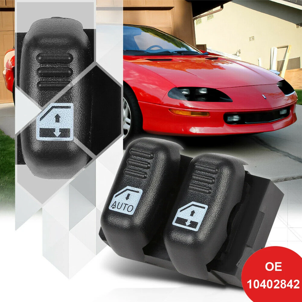 10402842 10402841   Akcesoria samochodowe Przełącznik sterowania szybami Przycisk regulatora Konsola do Chevroleta Camaro