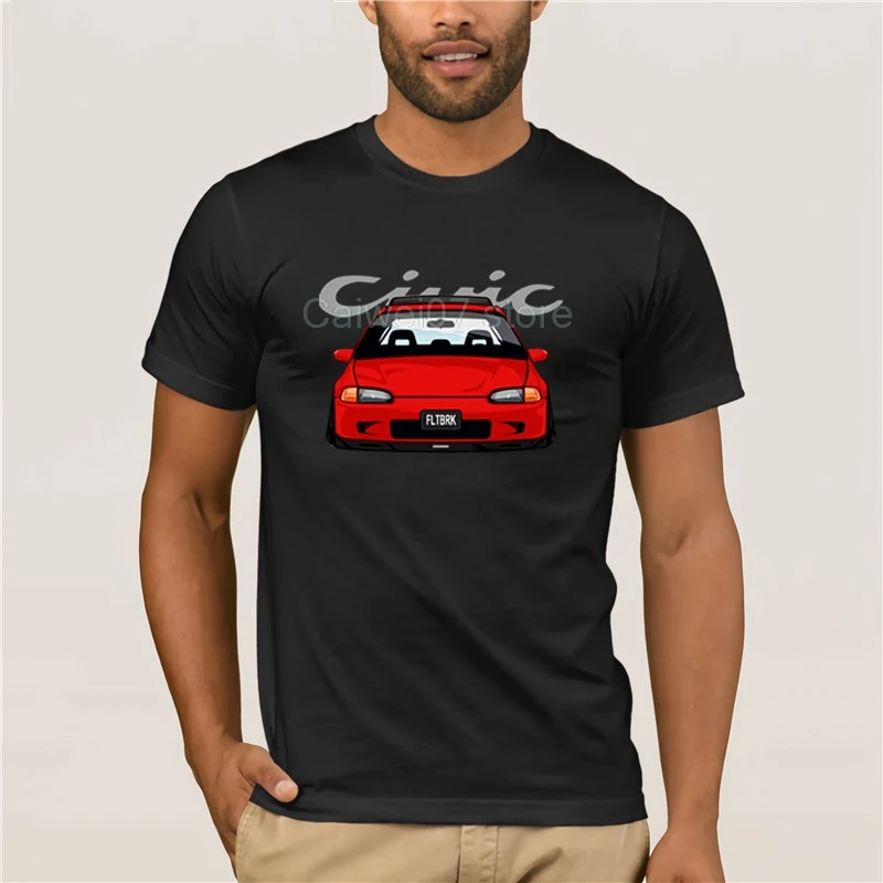 NEW T SHIRT CIVIC EG 1991 1995 FIFTH GENERATION CUSTOM cotton Base Shirt Mens High Quality.jpg