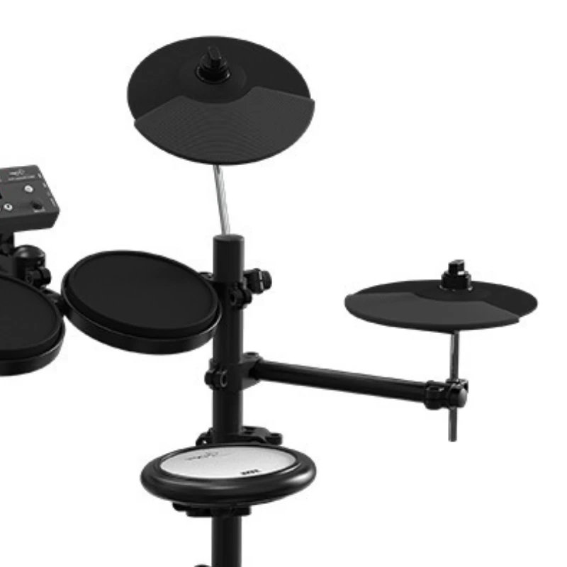 Bateria elétrica portátil profissional, conjunto de bateria de jazz para adultos e crianças, kit de bateria musical para iniciantes, instrumento de percussão