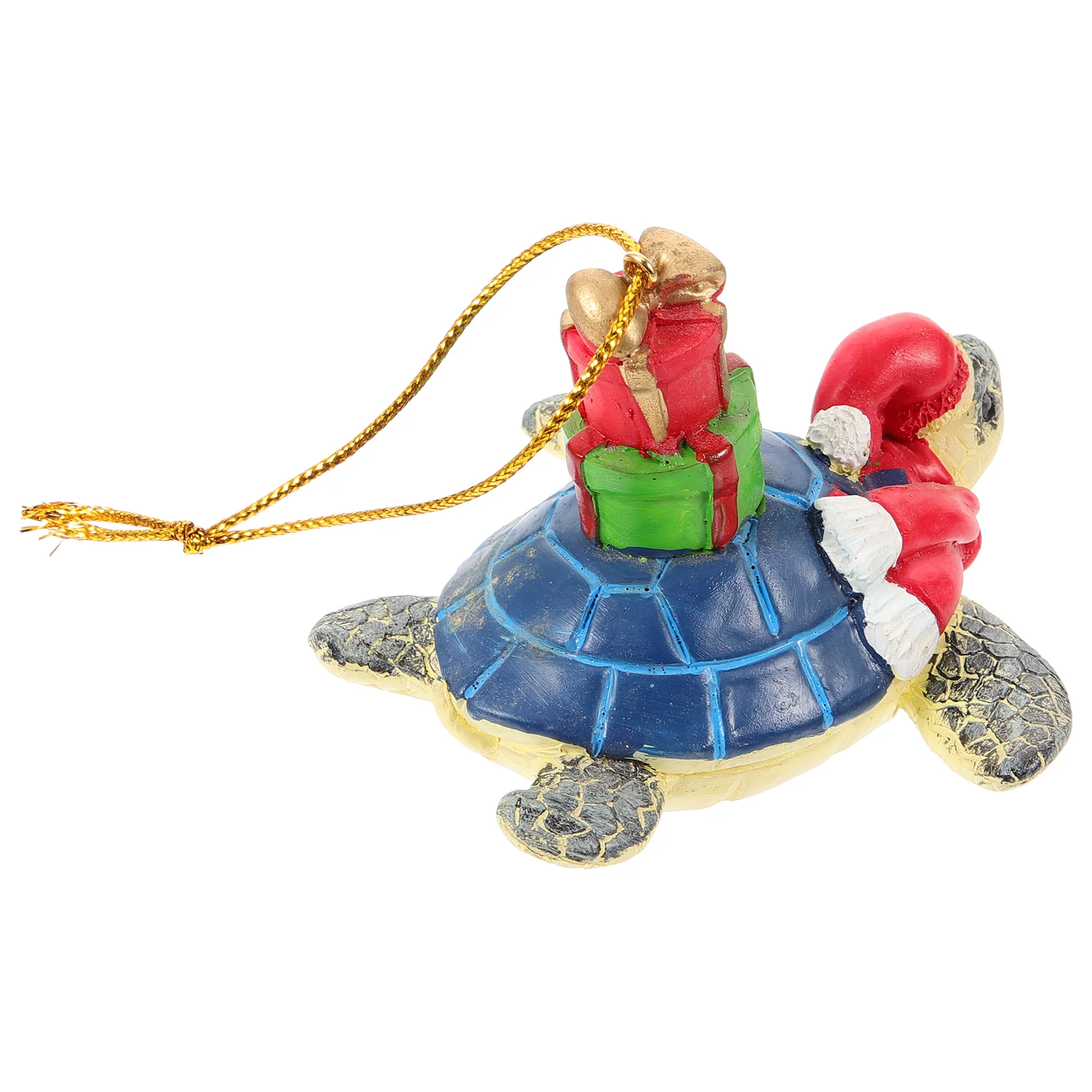 Presente de natal tartaruga decoração de natal ornamento de árvore decoração acessórios internos decorações penduradas