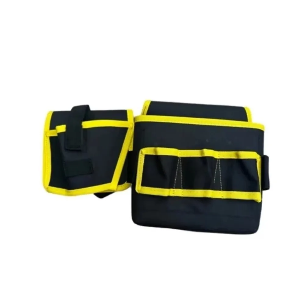 

Portable 360 Rotating Electrician Belt Bag Multipocket Canvas Electrician Tool Bag Large Capacity Reinforced Tools Storage Bag