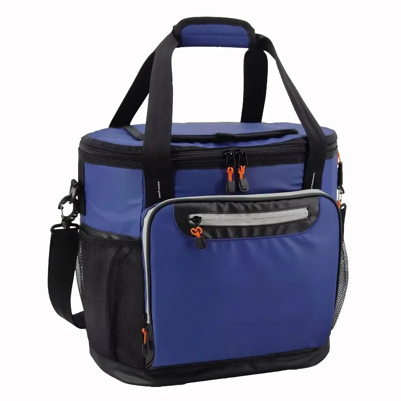 Large capacity portable insulating handbag ice pack waterproof personalized durable polyester