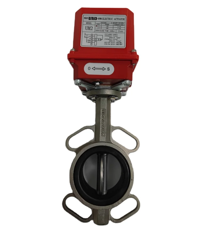 

Stainless Steel Electric Actuator Butterfly Valve