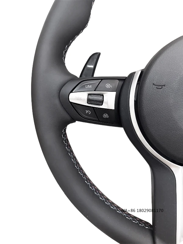 عجلة القيادة عجلة القيادة نمط مزدوج ل M3 M5 X1 X2 X3 F30 F10 F20 F80 F35 عجلة القيادة #5