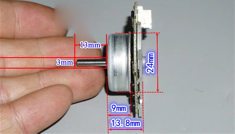 21000rpm DC5V-12V 30W nidec High speed 20n outer rotor brushless motor Built in driver For Micro fan