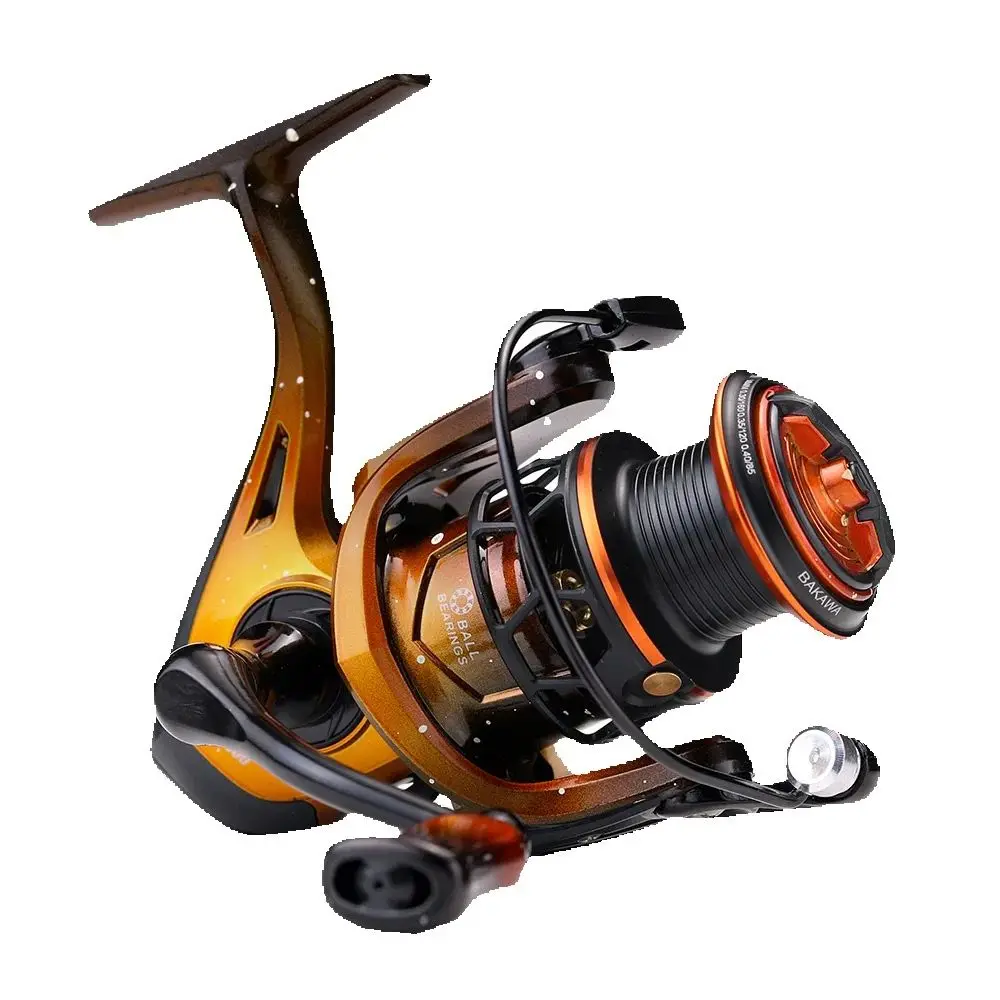 PROXPE All Metal Line Cup Spinning Fishing Reel 1000 2000 3000 Series Carp Wheel Pesca 5.2:1 Smooth Durable Fishing Tools