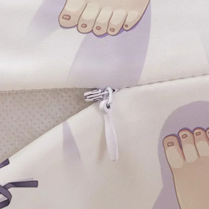 HigeHiro 오기와라 사유 다키마쿠라 포옹 바디 베개 케이스, 양면 프린트 베개 케이스, 침구 장식 선물, 애니메이션 소품, 60x180cm